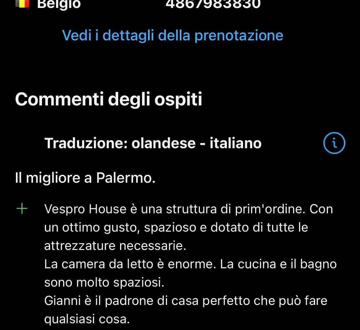 Vespro House Villa Palermo 0*,